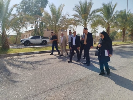 نشست مشورتی سرپرست شرکت شهرک های صنعتی خراسان جنوبی با اعضا هیئت مدیره شرکت خدماتی شهرک صنعتی شهرستان طبس/بازدید از زیرساخت های شهرک صنعتی طبس